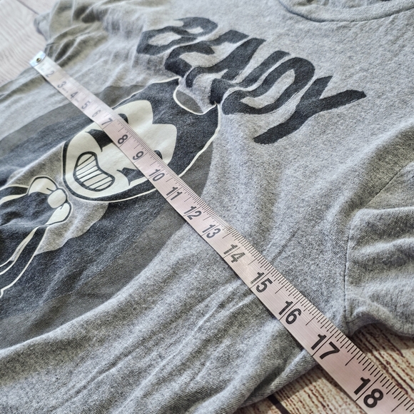 Gray & Black Bendy And The Ink Machine Short Sleeve Shirt Size XL - Picture 7 of 7